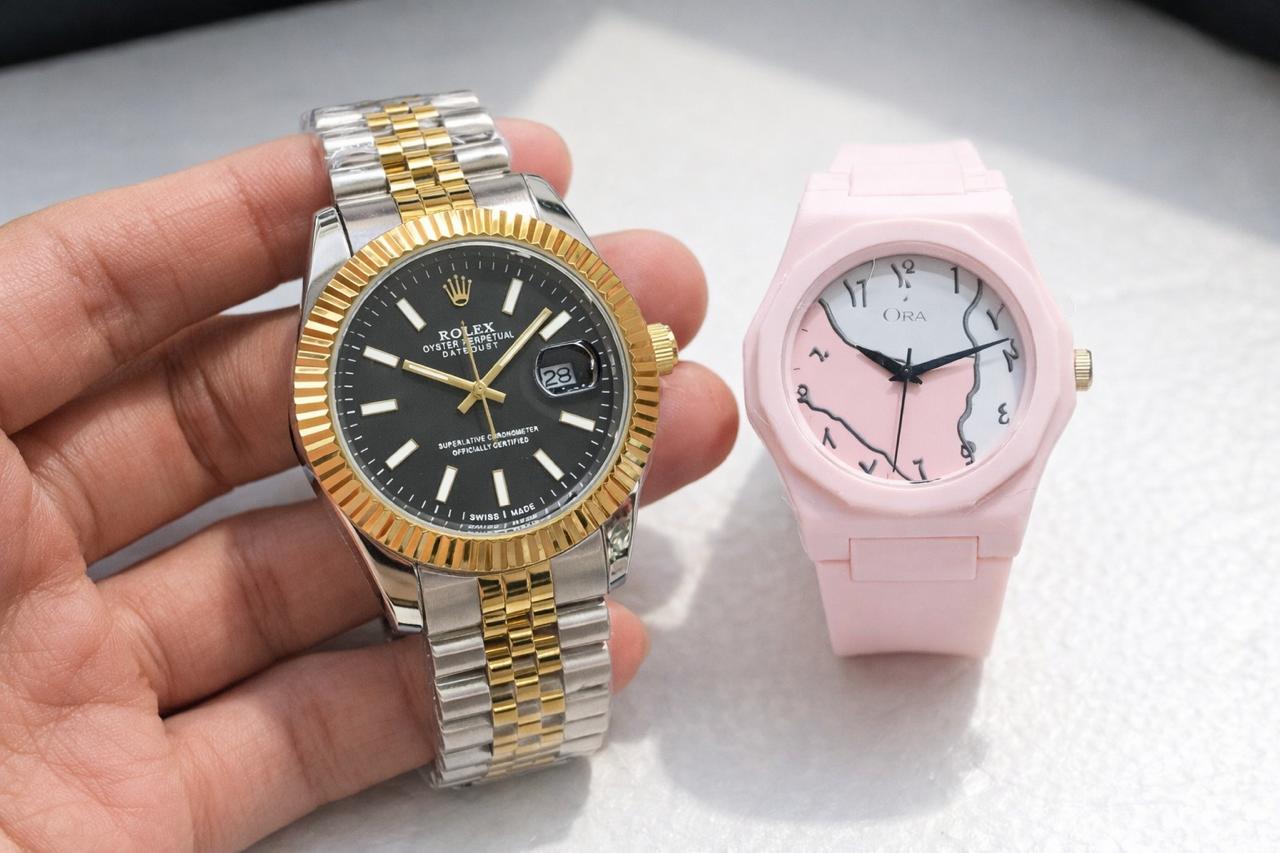 Luxury Couple Watch Set – His & Hers Premium Matching Watches | Free Delivery Across Pakistan