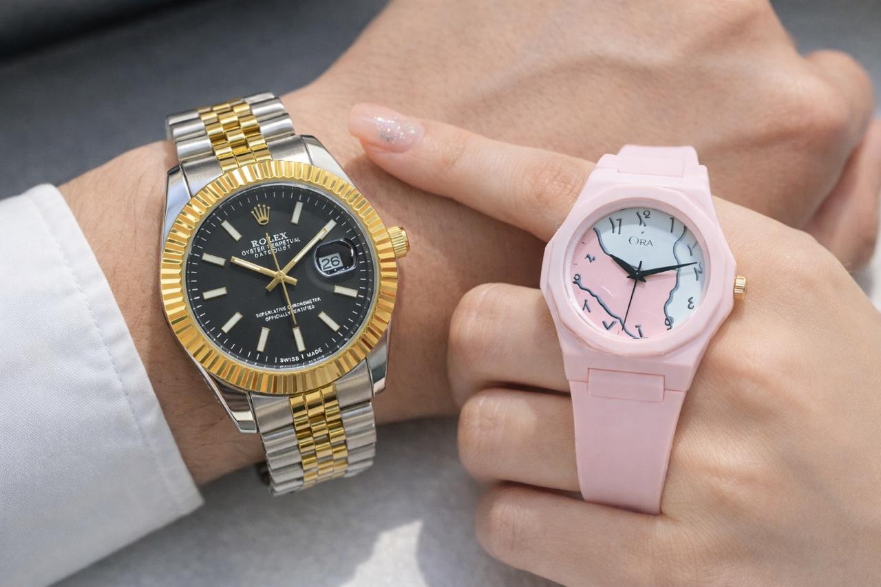 Luxury Couple Watch Set – His & Hers Premium Matching Watches