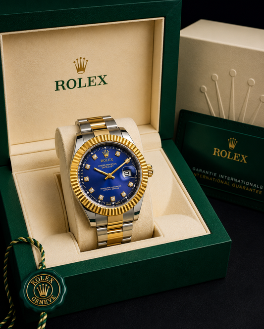 Luxury Cut Dial Waterproof Stainless Steel Watch