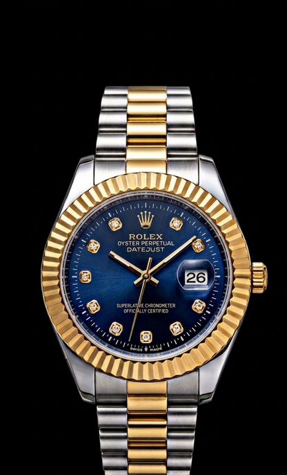 Luxury Cut Dial Waterproof Stainless Steel Watch