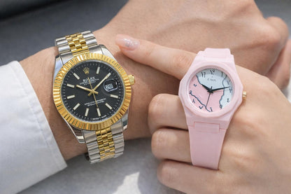 Luxury Couple Watch Set – His & Hers Premium Matching Watches | Free Delivery Across Pakistan
