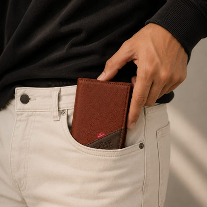 Horse Genuine Leather Long Wallet for Men – Business Collection Premium Bifold Wallet