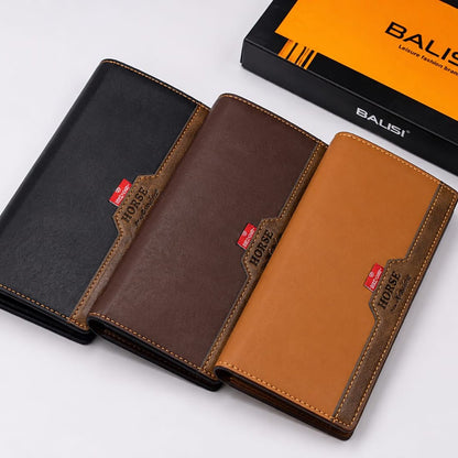 Horse Premium Long Wallet With Gift Box - Fashion Bridge