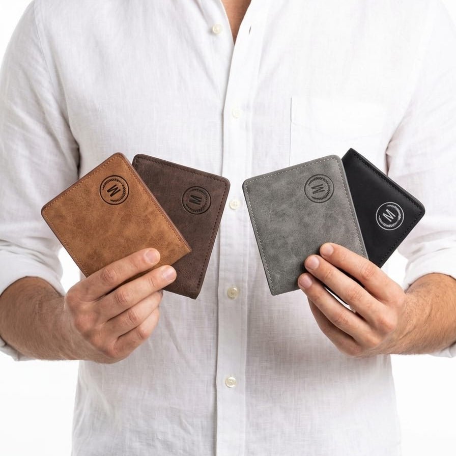 Men's M Premium Bifold Wallet - Fashion Bridge